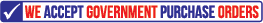 Decals MN accept government purchase orders