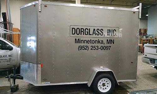 Custom Decals on Trailers