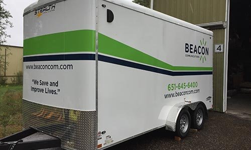 Custom Decals on Trailers