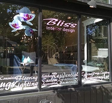 Examples of Custom Window Decals