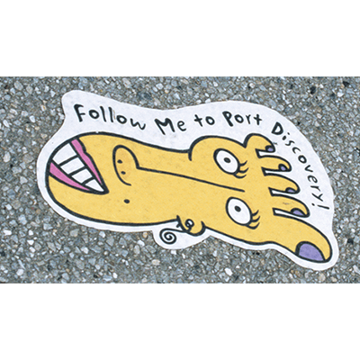 Examples of Floor Graphics
