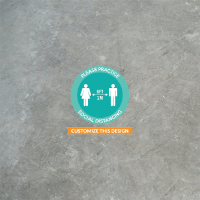 Examples of Floor Graphics