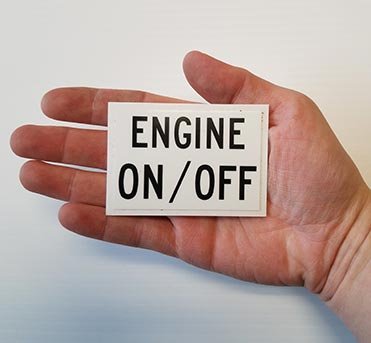 High Quality Industial Decals